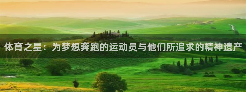 熊猫体育直播：体育之星：为梦想奔跑的运动员与他们所追求的精神遗产