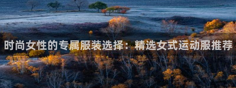 成都金熊猫体育：时尚女性的专属服装选择：精选女式运动服推荐